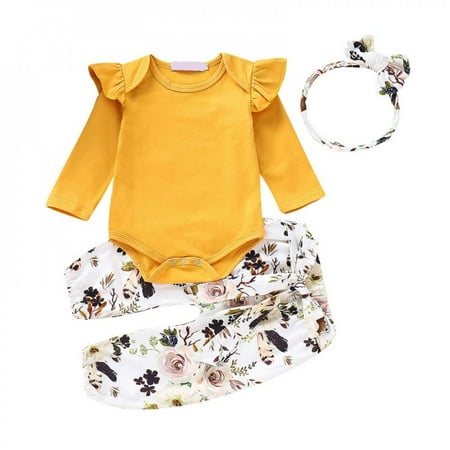 Promotion!Baby girl clothes set fly sleeve romper +floral pants +headband clothes autumn wear 0-18m
Promotion!Baby girl clothes set fly sleeve romper +floral pants +headband clothes autumn wear 0-18m