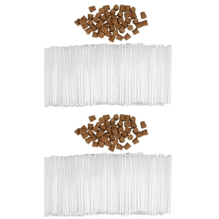 100Pcs Laboratory Plastic Test Tube 15Ml with Cork 15X150mm Laboratory School Education Supplies
100Pcs Laboratory Plastic Test Tube 15Ml with Cork 15X150mm Laboratory School Education Supplies