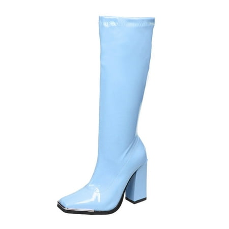 GNEIKDEING Ladies Square Toe Solid Color Bright Candy Color Square High Heel Retro Zipper Mid Boots Women s Shoes Gift on Clearance
GNEIKDEING Ladies Square Toe Solid Color Bright Candy Color Square High Heel Retro Zipper Mid Boots Women s Shoes Gift on Clearance
