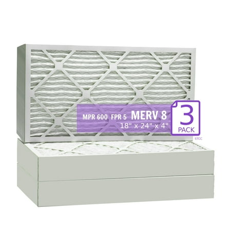 18x24x4 Purolator DMK80 Extended Surface Pleated Air Filter Mechanical MERV 8 (3 Pack)
18x24x4 Purolator DMK80 Extended Surface Pleated Air Filter Mechanical MERV 8 (3 Pack)