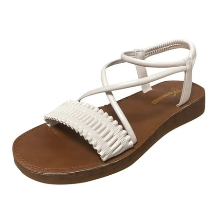 simu Women s Sandals Comfortable Women Casual Sandals Summer And Elastic Beach Shoes Bottom Comfortable Flat Spring Soft Bottom Fashion Band Women s sandals Sandals Shoes Casual
simu Women s Sandals Comfortable Women Casual Sandals Summer And Elastic Beach Shoes Bottom Comfortable Flat Spring Soft Bottom Fashion Band Women s sandals Sandals Shoes Casual