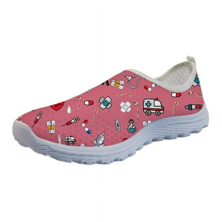 FORUDESIGNS Funny Cartoon Nurse/Premium Sketch Print Slip On Flats Shoes Woman Breathable Summer Casual Sneakers Nursing Shoes
FORUDESIGNS Funny Cartoon Nurse/Premium Sketch Print Slip On Flats Shoes Woman Breathable Summer Casual Sneakers Nursing Shoes