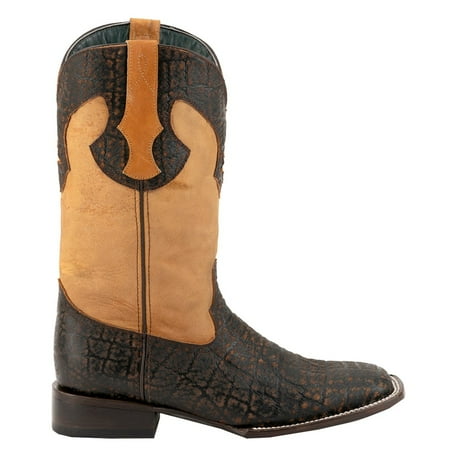 Ferrini Mens Acero Square Toe Boots Mid Calf