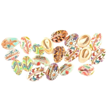 20Pcs DIY Shell Colorful Printing Pendant Hanging Slice Decor Jewelry Accessories for Women Ladies Bracelet Anklet(Random Style)
20Pcs DIY Shell Colorful Printing Pendant Hanging Slice Decor Jewelry Accessories for Women Ladies Bracelet Anklet(Random Style)
