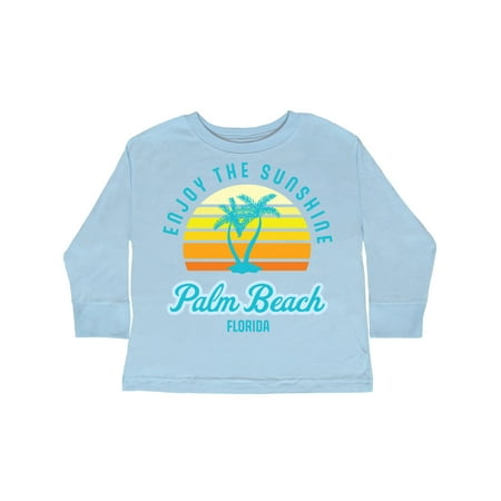 Inktastic Summer Enjoy the Sunshine Palm Beach Florida in Blue Gift Toddler Boy or Toddler Girl Long Sleeve T-Shirt
Inktastic Summer Enjoy the Sunshine Palm Beach Florida in Blue Gift Toddler Boy or Toddler Girl Long Sleeve T-Shirt