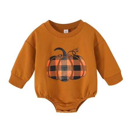 Younger Tree Toddler Baby Boy Girl Halloween Pumpkin Costumes Long Sleeve Sweatshirt Clothes for 6-12 Months
Younger Tree Toddler Baby Boy Girl Halloween Pumpkin Costumes Long Sleeve Sweatshirt Clothes for 6-12 Months
