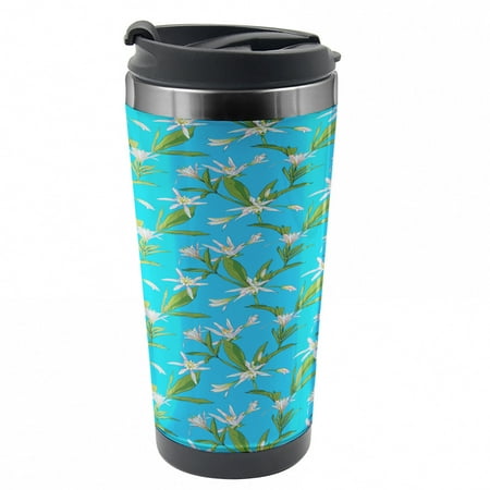 Flower Travel Mug Blooming Lilies Springtime Steel Thermal Cup 16 oz by Ambesonne
Flower Travel Mug Blooming Lilies Springtime Steel Thermal Cup 16 oz by Ambesonne