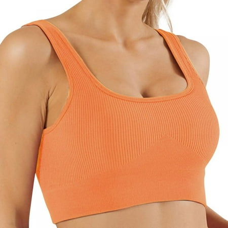 Women Seamless Ribbed Sport Bra Removable Cups Workout Yoga Sport Bra Support Crop Top
Women Seamless Ribbed Sport Bra Removable Cups Workout Yoga Sport Bra Support Crop Top