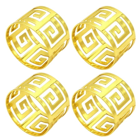 Xunyuan 4Pcs Elegant Geometry Napkin Ring Metal Minimalist Design Serviette Buckles Table Decoration
Xunyuan 4Pcs Elegant Geometry Napkin Ring Metal Minimalist Design Serviette Buckles Table Decoration