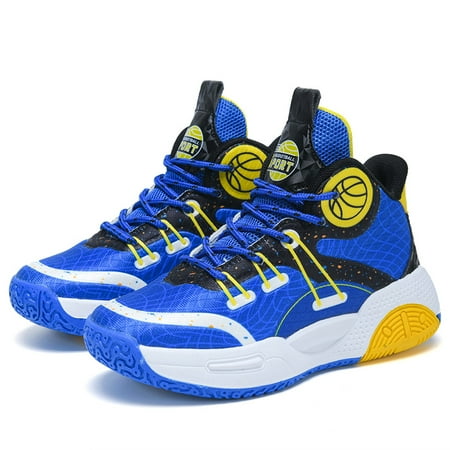 Boys Girls Basketball Shoes Cushioned Shock Absorption Comfy Athletic Running Shoes Outdoor Non Slip Walking Shoes For Children Kids Sneakers Spring And Summer
Boys Girls Basketball Shoes Cushioned Shock Absorption Comfy Athletic Running Shoes Outdoor Non Slip Walking Shoes For Children Kids Sneakers Spring And Summer