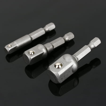 Socket Adapter Impact Driver Socket Drill Socket Adaptor 3pcs Drill Socket Adaptor Hex Drive To 1/4 3/8 1/2 Drive Impact Driver
Socket Adapter Impact Driver Socket Drill Socket Adaptor 3pcs Drill Socket Adaptor Hex Drive To 1/4 3/8 1/2 Drive Impact Driver