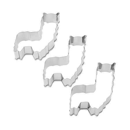 BESTONZON 3pcs Alpaca Shaped Metal Cookie Cutters Stainless Steel Tools Cake Biscuit Kitchen Mold Fondant Party Wedding Decor Su
BESTONZON 3pcs Alpaca Shaped Metal Cookie Cutters Stainless Steel Tools Cake Biscuit Kitchen Mold Fondant Party Wedding Decor Su