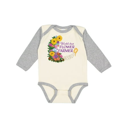 Inktastic World s Best Flower Farmer with Wildflowers Gift Baby Boy or Baby Girl Long Sleeve Bodysuit
Inktastic World s Best Flower Farmer with Wildflowers Gift Baby Boy or Baby Girl Long Sleeve Bodysuit