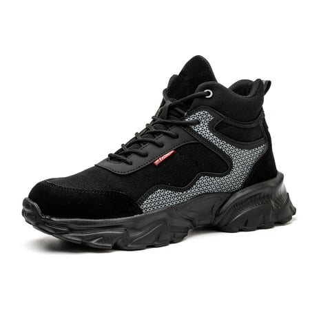 Steel Toe Work Boots for Men Women Lightwight Safety Shoes Nonslip Work Snerkers for Industrial Construction
Steel Toe Work Boots for Men Women Lightwight Safety Shoes Nonslip Work Snerkers for Industrial Construction