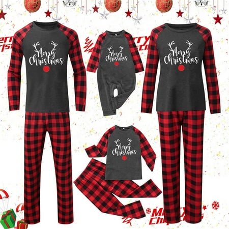 Men s Christmas Family Matching Pajamas Cute Christmas Deer Print Pjs Plaid Long Sleeve Family Matching Christmas Casusal Pajamas Sleepwear Set
Men s Christmas Family Matching Pajamas Cute Christmas Deer Print Pjs Plaid Long Sleeve Family Matching Christmas Casusal Pajamas Sleepwear Set