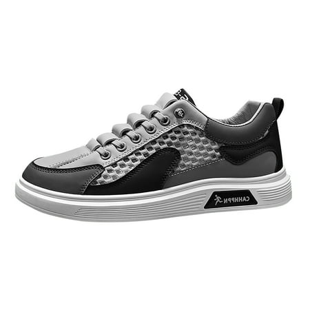 Casual Dress Shoes for Men Sneakers for Men Men s Summer Breathable Mesh Casual Dressy Casual Mens Shoes Oxford Shoes for Men Grey 44
Casual Dress Shoes for Men Sneakers for Men Men s Summer Breathable Mesh Casual Dressy Casual Mens Shoes Oxford Shoes for Men Grey 44