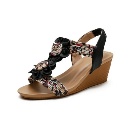 Gomelly Women s Wedge Sandals Slip On Platform Sandal Summer Casual Shoes Anti-Slip Dress Shoe Ladies Women Black 7.5
Gomelly Women s Wedge Sandals Slip On Platform Sandal Summer Casual Shoes Anti-Slip Dress Shoe Ladies Women Black 7.5