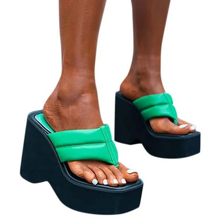 comfy shoes for women Slippers For Women Ladies Fashion Solid Wedges Casual Roman Shoes Sandals Vintage Platform Slippers Flip Flops PU
comfy shoes for women Slippers For Women Ladies Fashion Solid Wedges Casual Roman Shoes Sandals Vintage Platform Slippers Flip Flops PU