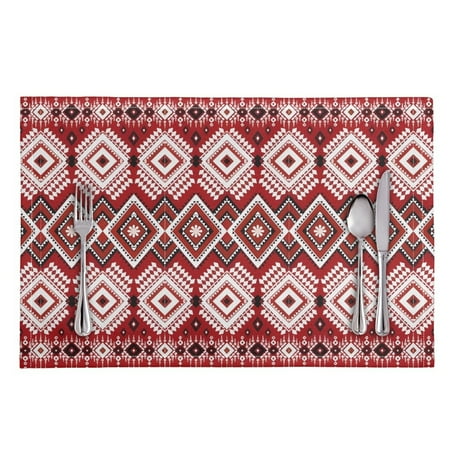 Vodetik Store Bohemian Style Placemats Heat-Resistant for Dining Kitchen Table Mat PVC Set of 4 14x17 Inches
Vodetik Store Bohemian Style Placemats Heat-Resistant for Dining Kitchen Table Mat PVC Set of 4 14x17 Inches
