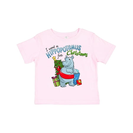 Inktastic I Want a Hippopotamus for Christmas Gift Toddler Boy or Toddler Girl T-Shirt
Inktastic I Want a Hippopotamus for Christmas Gift Toddler Boy or Toddler Girl T-Shirt