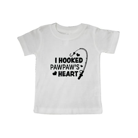 Inktastic I Hooked Pawpaw s Heart with Fishing Rod Gift Baby Boy or Baby Girl T-Shirt
Inktastic I Hooked Pawpaw s Heart with Fishing Rod Gift Baby Boy or Baby Girl T-Shirt