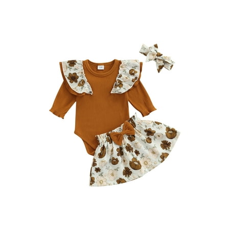 Calsunbaby 3PCS Infant Newborn Baby Girls Floral Print Long Sleeve O-Neck Romper Large Hem Short Skirt Bow-knot Headband
Calsunbaby 3PCS Infant Newborn Baby Girls Floral Print Long Sleeve O-Neck Romper Large Hem Short Skirt Bow-knot Headband