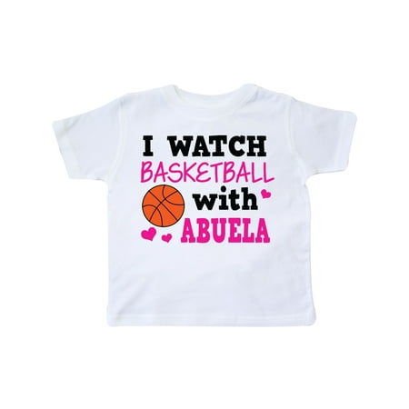 Inktastic I Watch Basketball with Abuela Gift Toddler Toddler Girl T-Shirt
Inktastic I Watch Basketball with Abuela Gift Toddler Toddler Girl T-Shirt