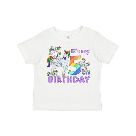 Inktastic It s My 5th Birthday Unicorn Gift Toddler Boy or Toddler Girl T-Shirt
Inktastic It s My 5th Birthday Unicorn Gift Toddler Boy or Toddler Girl T-Shirt