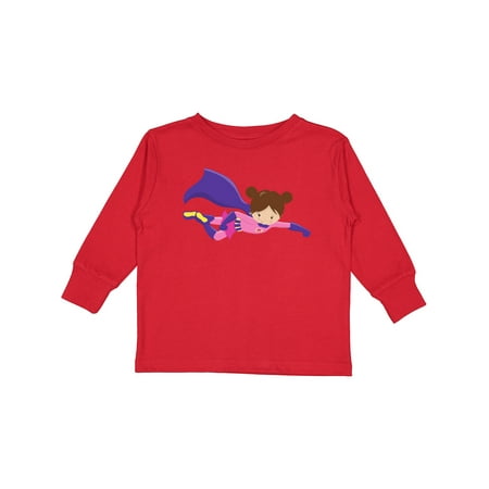 Inktastic Superhero Girl Brown Hair Purple Cape Cute Girl Gift Toddler Toddler Girl Long Sleeve T-Shirt
Inktastic Superhero Girl Brown Hair Purple Cape Cute Girl Gift Toddler Toddler Girl Long Sleeve T-Shirt