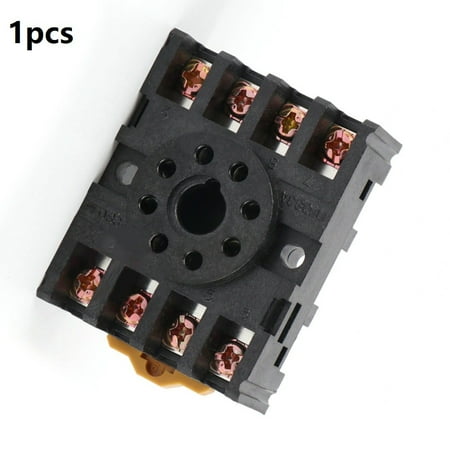 PF083A 8 Pin Power Timer Relay Socket Base Holder for MK2P AH3 ASY DH48S