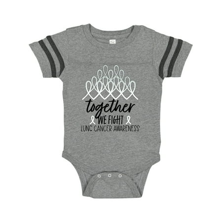Inktastic Together We Fight Lung Cancer Awareness Gift Baby Boy or Baby Girl Bodysuit
Inktastic Together We Fight Lung Cancer Awareness Gift Baby Boy or Baby Girl Bodysuit