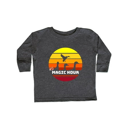 Inktastic It s Magic Hour with Waterfowl against the Sun Gift Toddler Boy or Toddler Girl Long Sleeve T-Shirt
Inktastic It s Magic Hour with Waterfowl against the Sun Gift Toddler Boy or Toddler Girl Long Sleeve T-Shirt
