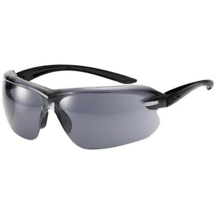 2.0 Diopter IRI-S Smoke Lens Safety Glasses