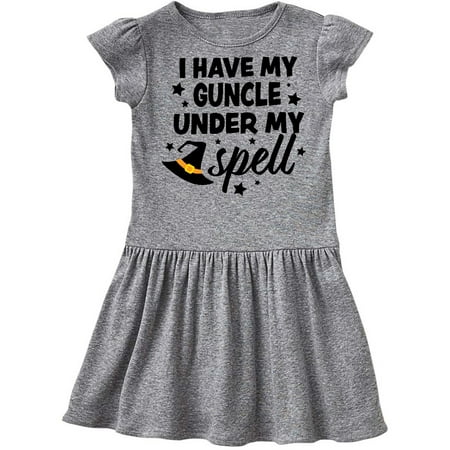 Inktastic I Have My Guncle Under My Spell with Cute Witch Hat Gift Toddler Girl Dress
Inktastic I Have My Guncle Under My Spell with Cute Witch Hat Gift Toddler Girl Dress
