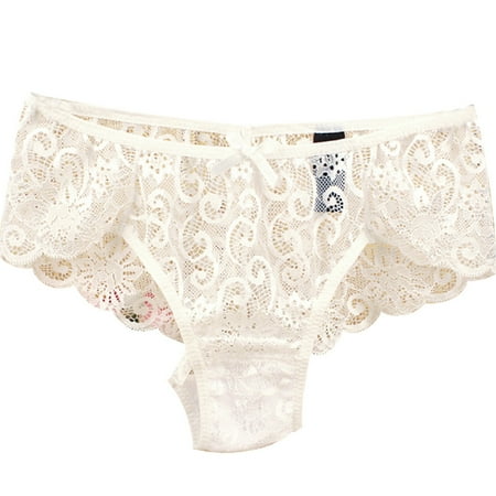 Fusipu Underwear See-through Design Mid Waist Soft Lace Stretch Bikini Underwear for Wedding Night
Fusipu Underwear See-through Design Mid Waist Soft Lace Stretch Bikini Underwear for Wedding Night