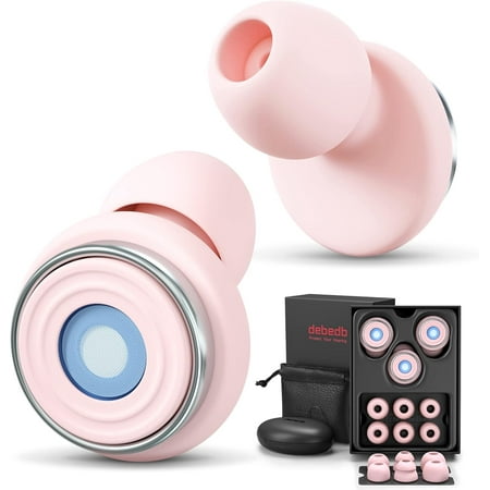 E10 Pro Noise Reduction Earplugs For Concerts -High Fidelity Ear Plugs For Drummers Musicians Djs Motorcycles And Noise Sensitivity 14 Ear Tips-Pink
E10 Pro Noise Reduction Earplugs For Concerts -High Fidelity Ear Plugs For Drummers Musicians Djs Motorcycles And Noise Sensitivity 14 Ear Tips-Pink