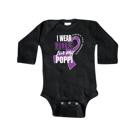 Inktastic Chronic Pain I Wear Purple For My Poppi Gift Baby Boy or Baby Girl Long Sleeve Bodysuit
Inktastic Chronic Pain I Wear Purple For My Poppi Gift Baby Boy or Baby Girl Long Sleeve Bodysuit