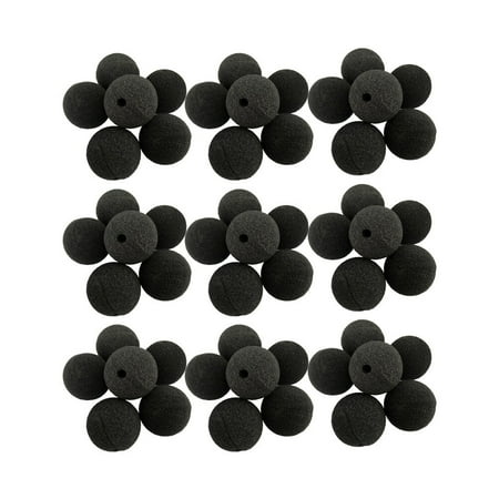HOMEMAXS 50pcs Funny Sponge Clown Noses Dress-up Props Stage Props for Christmas Halloween Party Costume Balls (Black)
HOMEMAXS 50pcs Funny Sponge Clown Noses Dress-up Props Stage Props for Christmas Halloween Party Costume Balls (Black)