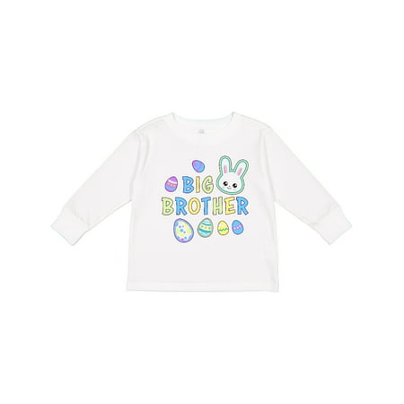 Inktastic Big Brother with Bunny Face and Easter Eggs Gift Toddler Boy Girl Long Sleeve T-Shirt
Inktastic Big Brother with Bunny Face and Easter Eggs Gift Toddler Boy Girl Long Sleeve T-Shirt