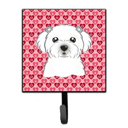 Maltese Hearts Leash or Key Holder