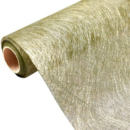 Gold Table Runner Metallic Fiber Non-Woven Fabric for Wedding Party Table Decoration Gift Floral Wrapping 30cmx10M
Gold Table Runner Metallic Fiber Non-Woven Fabric for Wedding Party Table Decoration Gift Floral Wrapping 30cmx10M