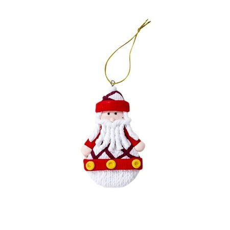 PhoneSoap Christmas Pendant Ski Snowman Pendant Christmas Tree Pendant B