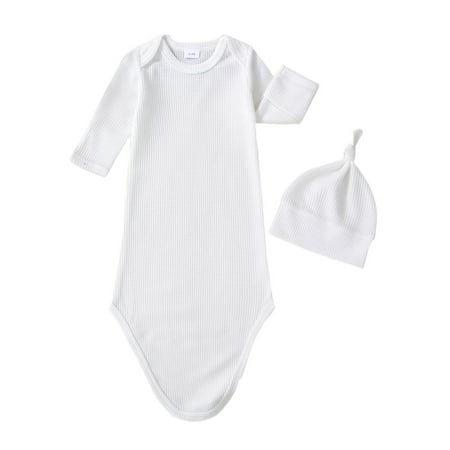 SUNSIOM Newborn Baby Boys Girls Waffle Sleeping Bag Soft Knotted Sleepwear Nightgown Coming Home Outfit Swaddle
SUNSIOM Newborn Baby Boys Girls Waffle Sleeping Bag Soft Knotted Sleepwear Nightgown Coming Home Outfit Swaddle