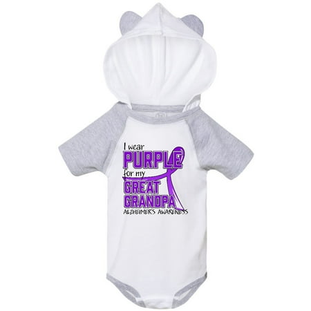 Inktastic I Wear Purple for my Great Grandpa- Alzheimers Awareness Gift Baby Boy or Baby Girl Bodysuit
Inktastic I Wear Purple for my Great Grandpa- Alzheimers Awareness Gift Baby Boy or Baby Girl Bodysuit