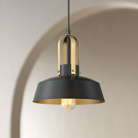Possini Euro Design Black Warm Brass Mini Pendant Lighting Fixture 12 Wide Farmhouse Rustic for Dining Room House Home Kitchen Island High Ceilings
Possini Euro Design Black Warm Brass Mini Pendant Lighting Fixture 12 Wide Farmhouse Rustic for Dining Room House Home Kitchen Island High Ceilings