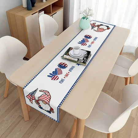 Table Cloth American Flag 4Th July Patriotic Memorial Day Table Runner Independence Day Holiday Kitchen Table Decoration Indoor Outdoor Home Party Decoration
Table Cloth American Flag 4Th July Patriotic Memorial Day Table Runner Independence Day Holiday Kitchen Table Decoration Indoor Outdoor Home Party Decoration