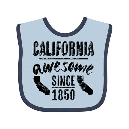 Inktastic California Awesome Since 1850 Gift Baby Boy or Baby Girl Bib
