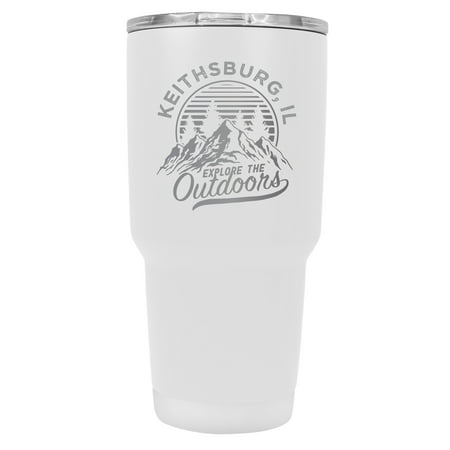 Keithsburg Illinois Souvenir Laser Engraved 24 oz Insulated Stainless Steel Tumbler White White.
Keithsburg Illinois Souvenir Laser Engraved 24 oz Insulated Stainless Steel Tumbler White White.