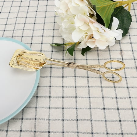 Multi-functional 9.1in Bread Clip Bread Tongs For Home Kitchen Bread Food Cake Tong Baking Gold
Multi-functional 9.1in Bread Clip Bread Tongs For Home Kitchen Bread Food Cake Tong Baking Gold