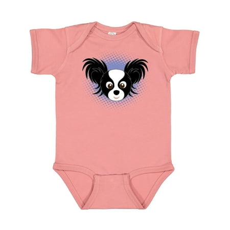 Inktastic Papillon Dog Cute Gift Baby Boy or Baby Girl Bodysuit